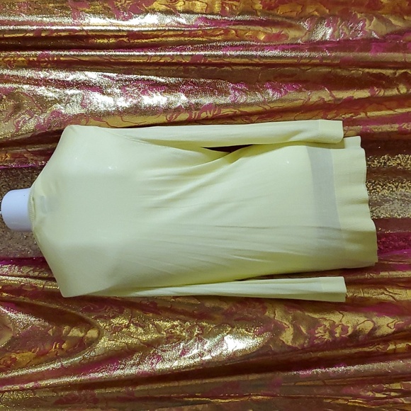 Thin yellow cardigan - Picture 7 of 8